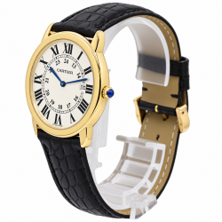 Cartier Ronde Solo 36MM W6700455 18K Yellow Gold Watch